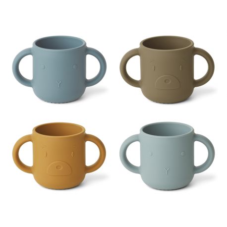 Liewood - Gene Kinderbeker (Set van 4), Drinkbekers, Liewood, Keekabuu