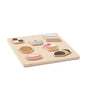 Kids Concept - Houten inlegpuzzel - Puzzel Koekjes, Puzzels, Kid's Concept, Keekabuu