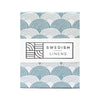 Swedish Linens - Hoeslaken Rainbow Muted Blue - (60x120x23cm), Hoeslakens, Swedish Linens, Keekabuu