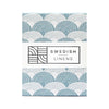 Swedish Linens - Hoeslaken Rainbow Muted Blue - (70x140x23cm), Hoeslakens, Swedish Linens, Keekabuu