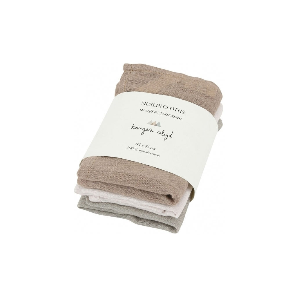 Konges Slojd- Hydrofiele Doeken (set van 3), , Keekabuu, Keekabuu