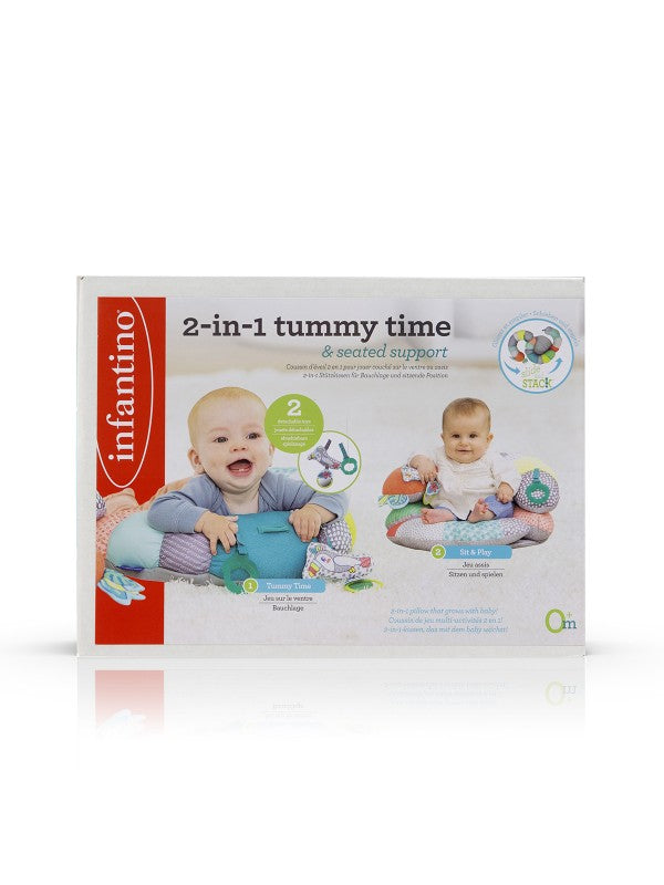 Infantino - Buik en Zitsteun - Speelkussen Vogel, Buik en Zitsteun, Infantino, Keekabuu