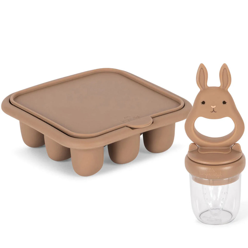 Konges Slojd - Tétine en silicone pour fruits avec forme de congélation