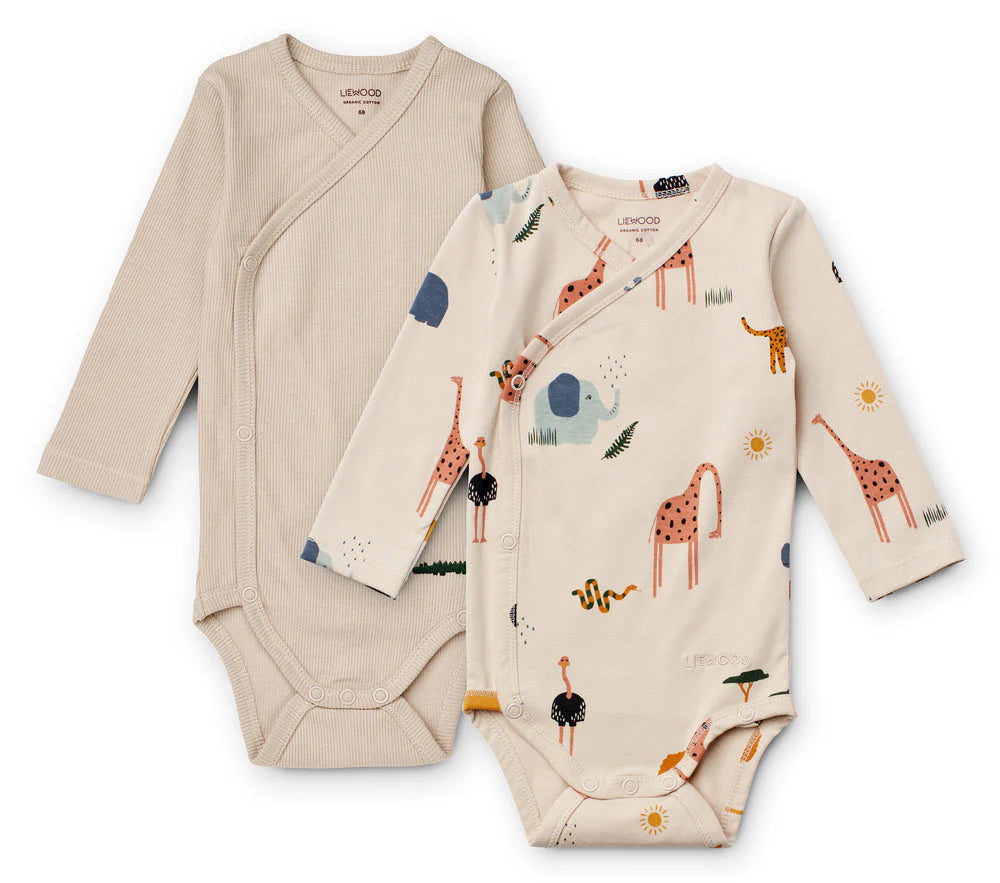 Liewood - Combinaisons enveloppantes (lot de 2)