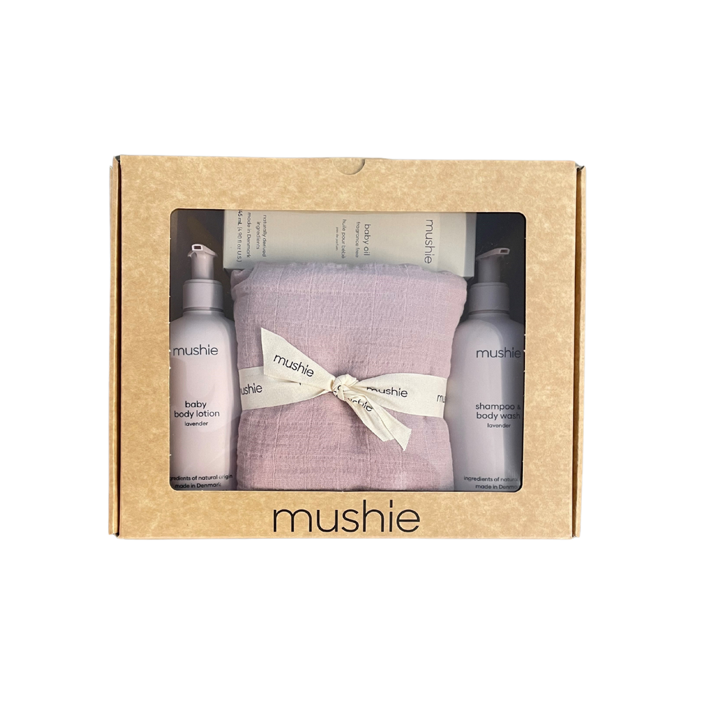 Mushie - Geschenkbox - Pflege -Set - Geschenkset - Hautpflege
