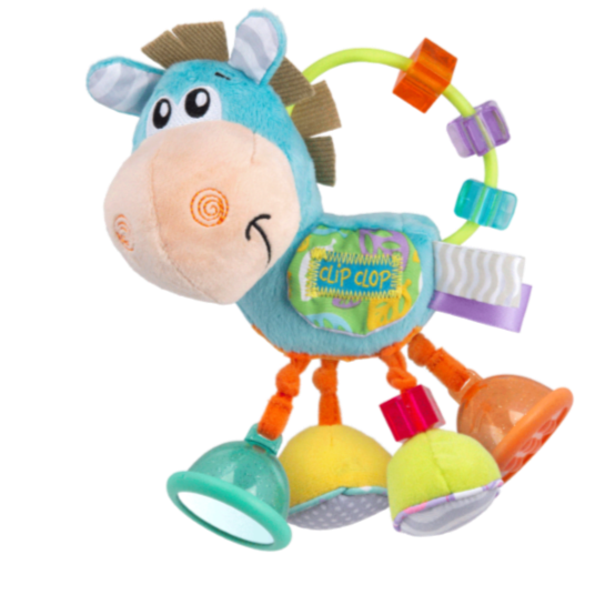 Playgro - Rammelaar - Clip Clop, Baby Activity Toys, Playgro, Keekabuu