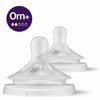 Philips Avent - Flessenspeen -Natural 3.0 - 0m+ -T2 -2 stuks, Flessenspenen, Philips Avent, Keekabuu