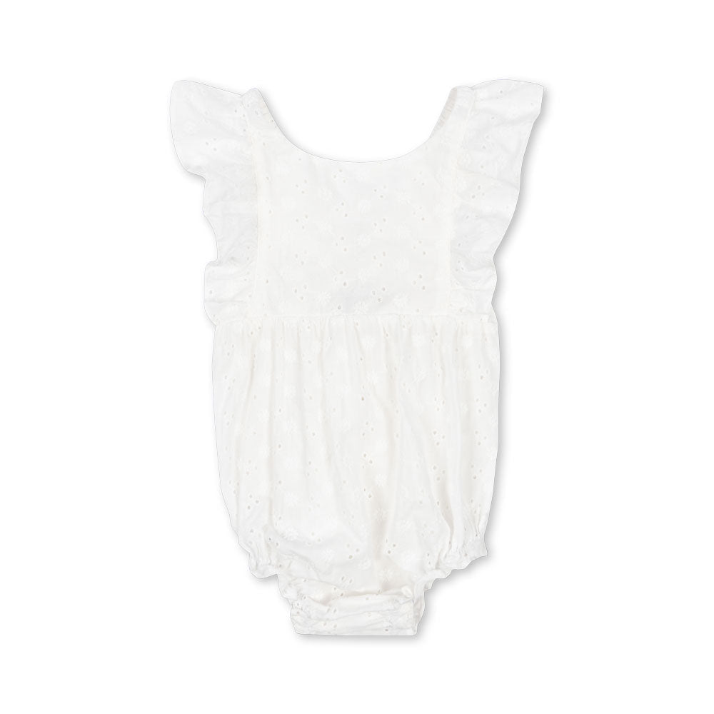 Konges Slojd - Romper - Lacey - Optic White