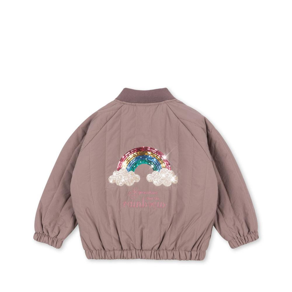 Konges Slojd - Jassen - Thermojack - Bomberjack - Juno Bomber Jacket met Pailletten