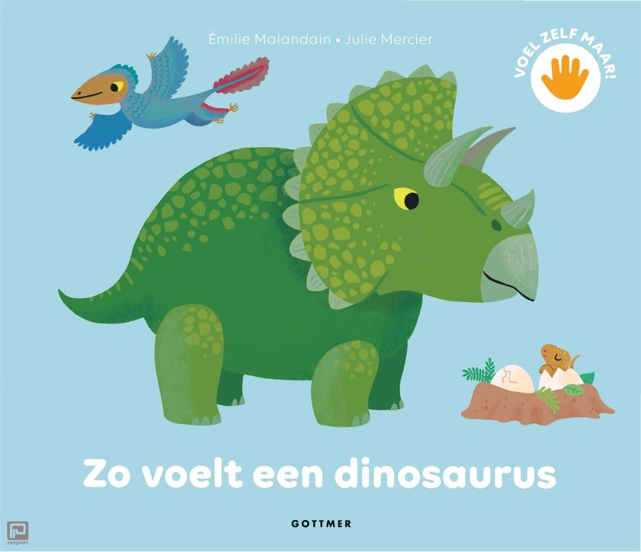 Gottmer Kinderboeken - Zo voelt een dinosaurus, Babyboeken, Gottmer, Keekabuu