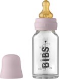 BIBS - Baby Glass Bottle Complete Set Latex - 110ml, Babyflessen, Bibs, Keekabuu