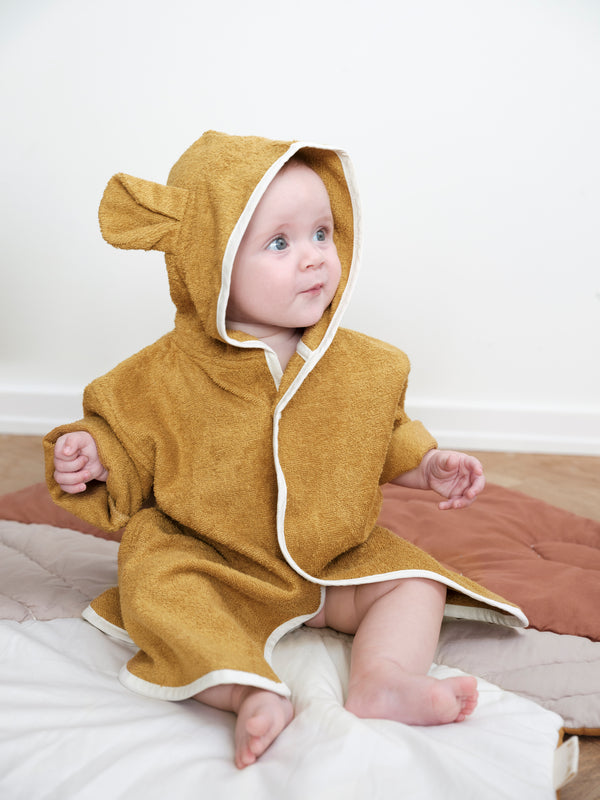 Fabelab - Baby badjas met dierendetails Beer, Badjassen, Fabelab, Keekabuu