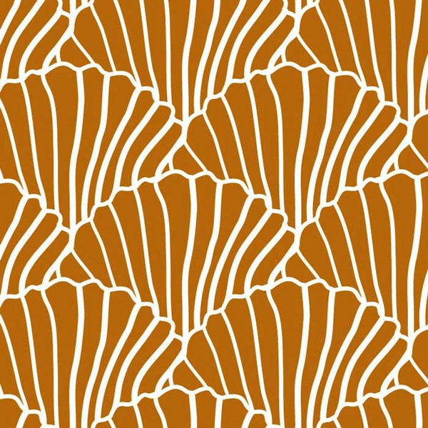 Swedish Linens - Jr. Bed Ledikant Hoeslaken Seashells (70x140cm), Hoeslakens, Swedish Linens, Keekabuu