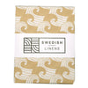 Swedish Linens - Ledikant Hoeslaken Waves (60x120cm), Hoeslakens, Swedish Linens, Keekabuu