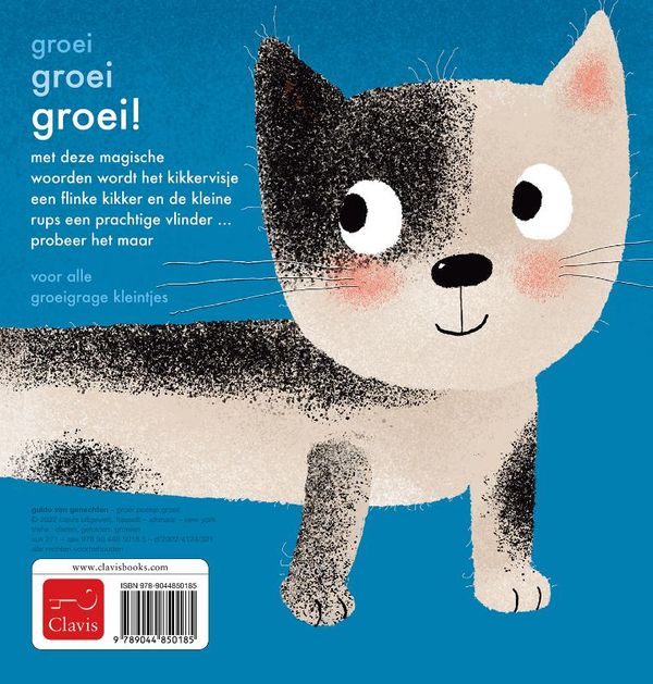 Clavis - Groei poesje groei!, Peuterboeken, Clavis, Keekabuu