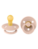 BIBS -  Fopspeen Natuurrubber 2 stuks T1 (0-6 maanden) | Blush, Fopspenen, Bibs, Keekabuu