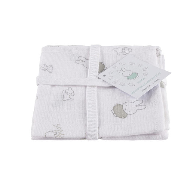 Briljant Baby- Monddoekjes Nijntje, Hydrofiele doeken, Briljant Baby, Keekabuu