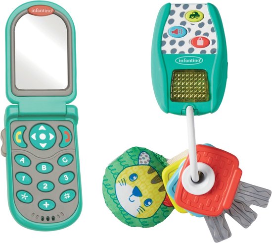 Infantino - Mini Me Pretend Speelgoed Giftset BK-315123, Activiteitenspeelgoed, Infantino, Keekabuu