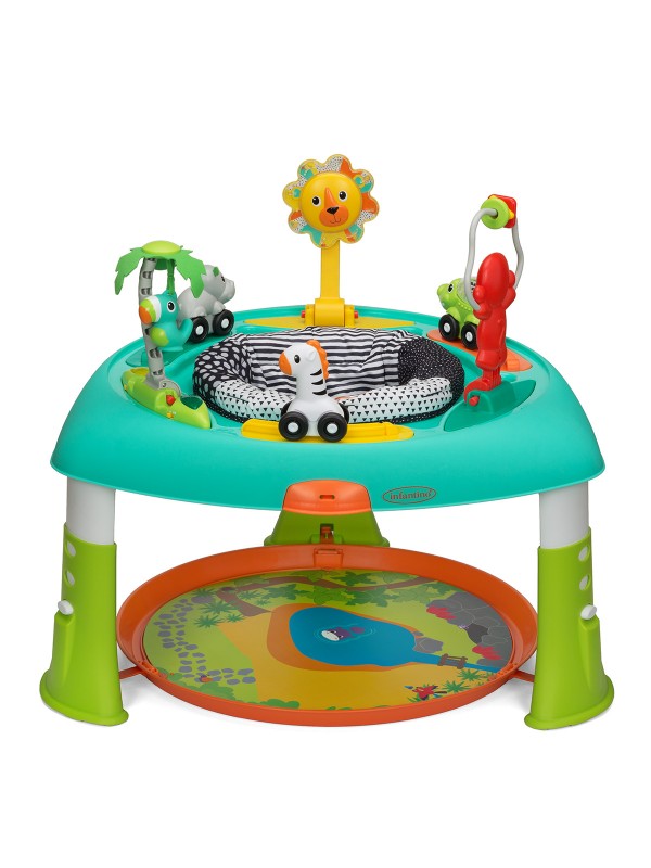 Infantiono - Speeltafel -  Zit, Staan en Spin, Baby Activity Toys, Infantino, Keekabuu