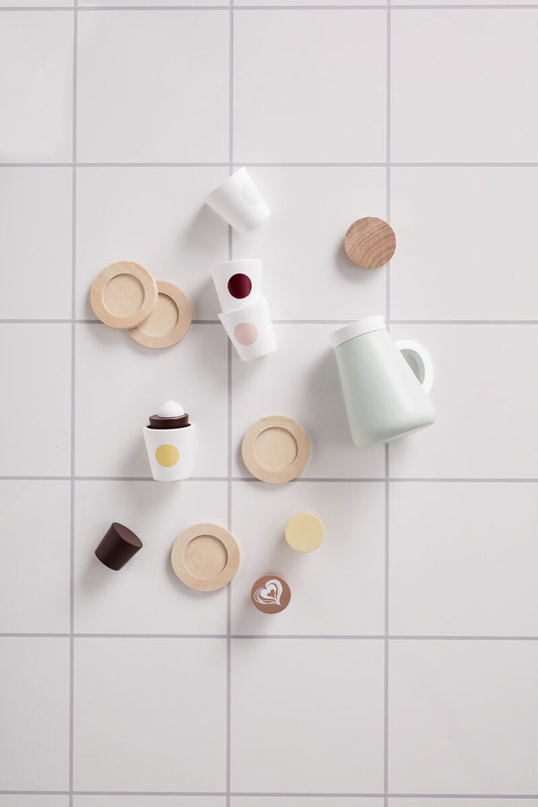 Kids Concept - Houten Koffieset, Houten speelgoed, Kid's Concept, Keekabuu