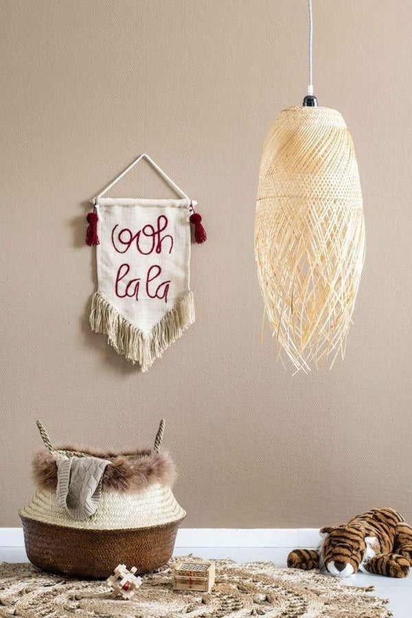 KidsDepot - Pixie Vloerkleed Jute Naturel Ø120cm, Vloerkleden, KidsDepot, Keekabuu