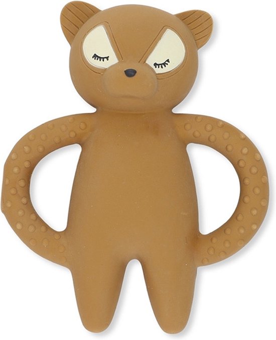 Konges Sløjd - Bijspeeltje - Racoon - Caramel Brown, Bijtspeeltje, Konges Slojd, Keekabuu