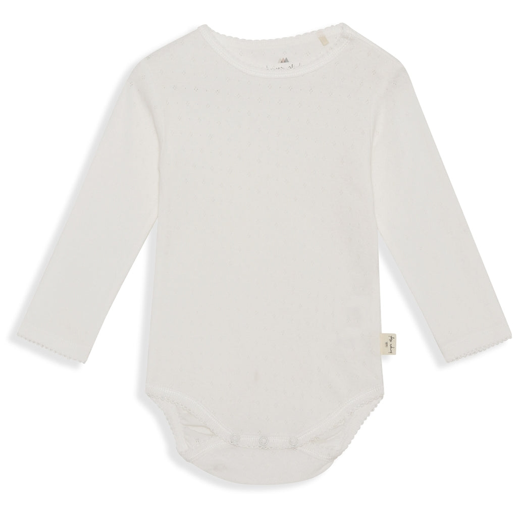 Konges Sløjd - Minnie Body Clear white, Rompertjes, Konges Slojd, Keekabuu