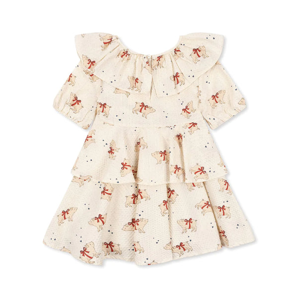 Konges Sløjd  - Noelly Jurk  Marzipan, Jurkje, Konges Slojd, Keekabuu