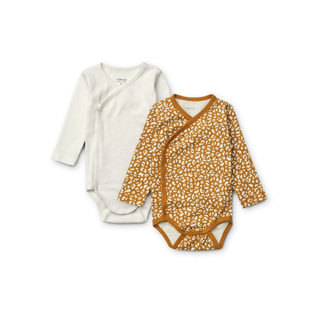 Liewood - Overslagrompers (Set van 2), Jumpsuits en rompertjes, Liewood, Keekabuu