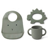 Liewood - Siliconen Babyset 3-delig, Kraamcadeau, Liewood, Keekabuu