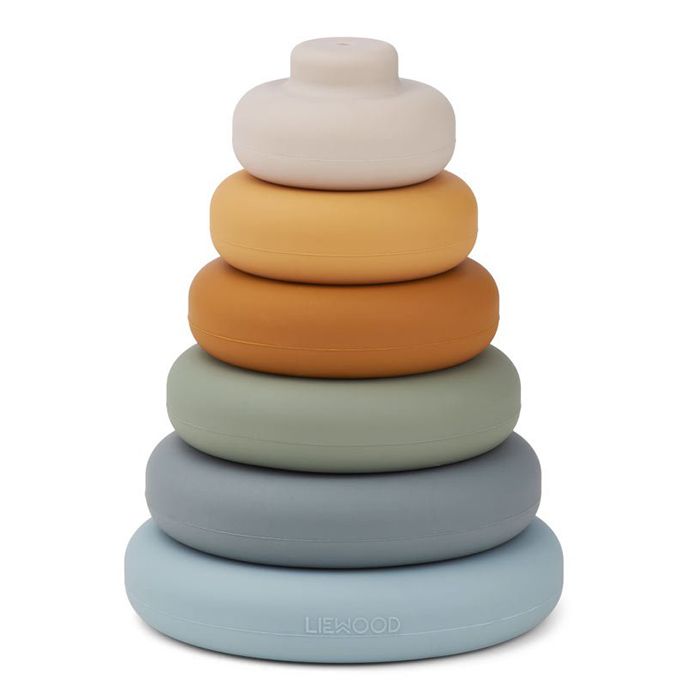 Liewood  -  Siliconen Stapeltoren Dag, Stapeltorens, Liewood, Keekabuu