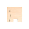 Makii - Animal Parade Olifant (Blank Hout), Houten speelgoed, Makii, Keekabuu