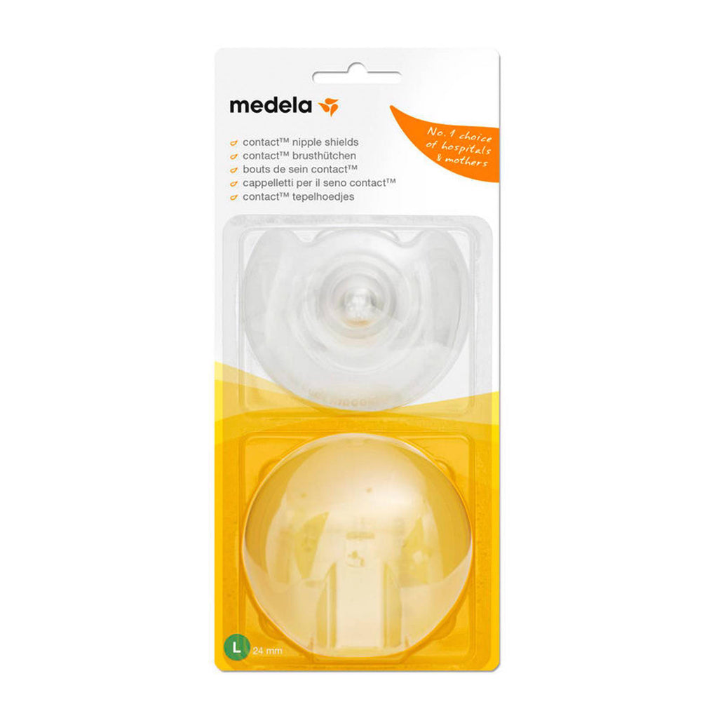 Medela - Contact  Tepelhoedjes  L (55mm), Borstverzorgingsproducten, Medela, Keekabuu