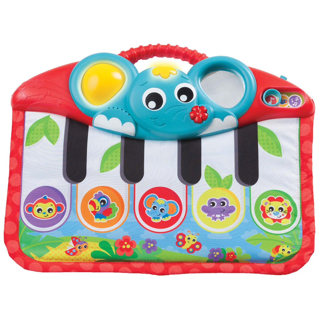 Playgro - Trappel en Speel Piano, Kinderwagen speelgoed, Playgro, Keekabuu
