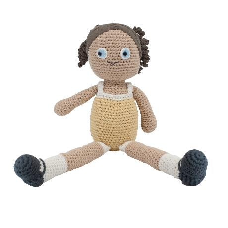 Sebra - Gehaakte Pop, Knuffelpoppen, Sebra, Keekabuu