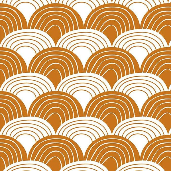 Swedish Linens - Ledikant Hoeslaken Rainbows (60x120cm), Hoeslakens, Swedish Linens, Keekabuu