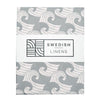 Swedish Linens - Jr. Bed Ledikant Hoeslaken Waves (70x140cm), Hoeslakens, Swedish Linens, Keekabuu