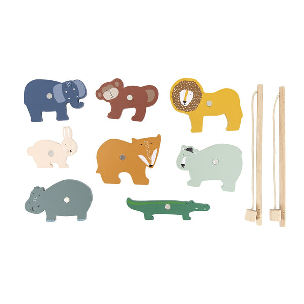 Trixie  - Houten Visspel, Houten speelgoed, Trixie, Keekabuu