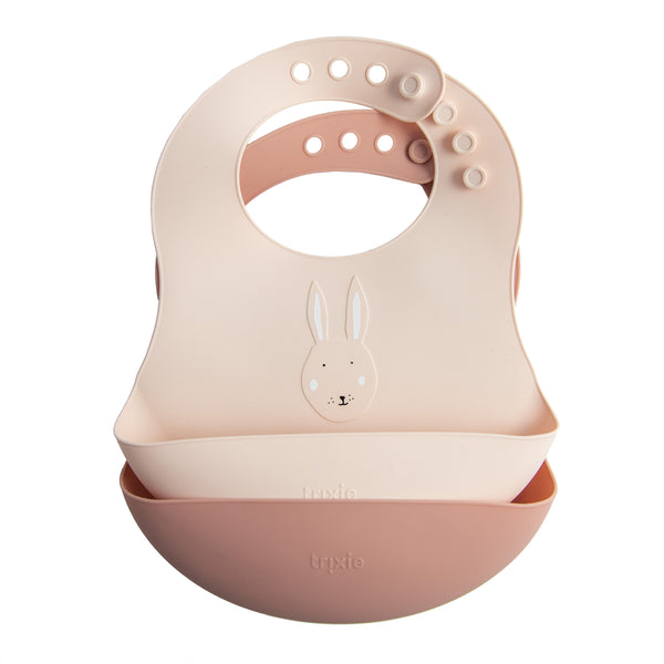 Trixie - Silicone slab (Set van 2), Slabbetjes, Trixie, Keekabuu