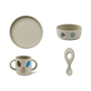 Liewood -  Siliconen  Kinderservies Vivi, Servies en bestek, Liewood, Keekabuu