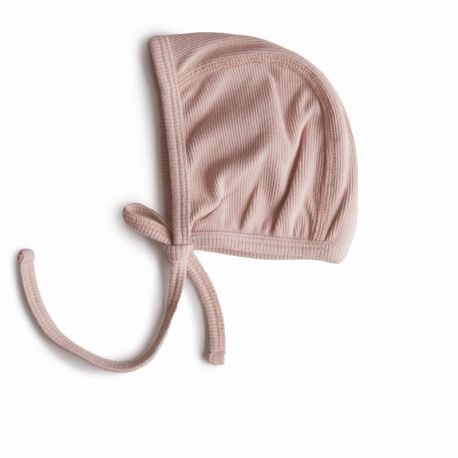 Mushie - Ribbed Baby Bonnet - Baby Muts, Babymutsjes, Mushie, Keekabuu