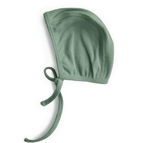 Mushie - Ribbed Baby Bonnet - Baby Muts, Babymutsjes, Mushie, Keekabuu