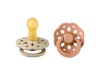 BIBS - Boheme Fopspeen  Natuurlijk Rubber  (2 stuks)  Vanilla/Peach, Fopspenen, Bibs, Keekabuu