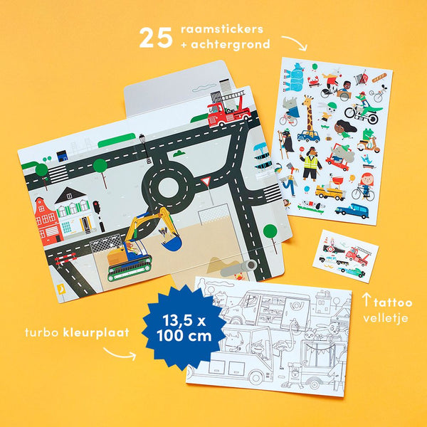 Makii - Turbo Avonturen Pakket, Kleurplaten & stickers, Makii, Keekabuu